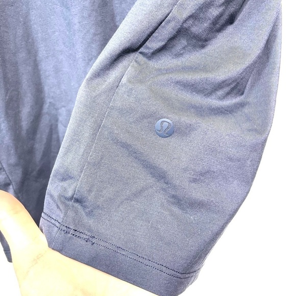 Lululemon Mens Basic Navy Blue long sleeve P631 - Picture 6 of 7